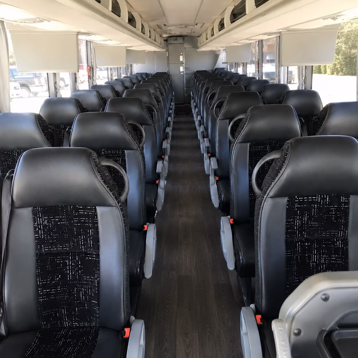 norwalk airport transportation onboard seating