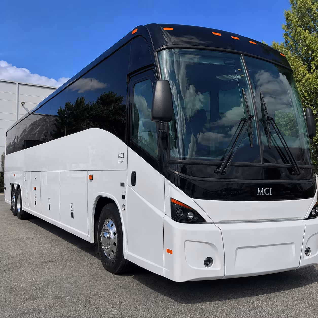 norwalk long distance charter bus rental