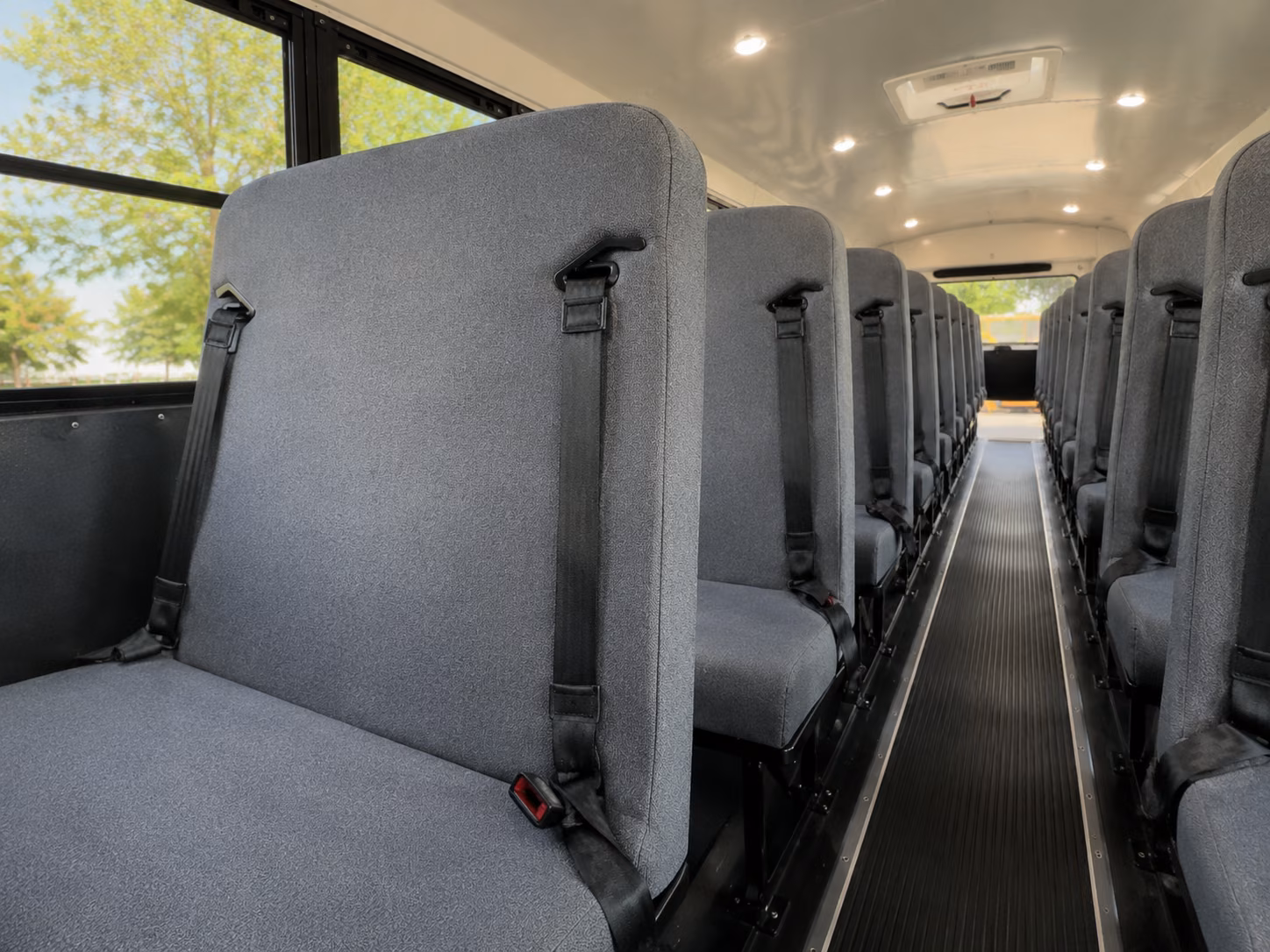 norwalk school bus inside