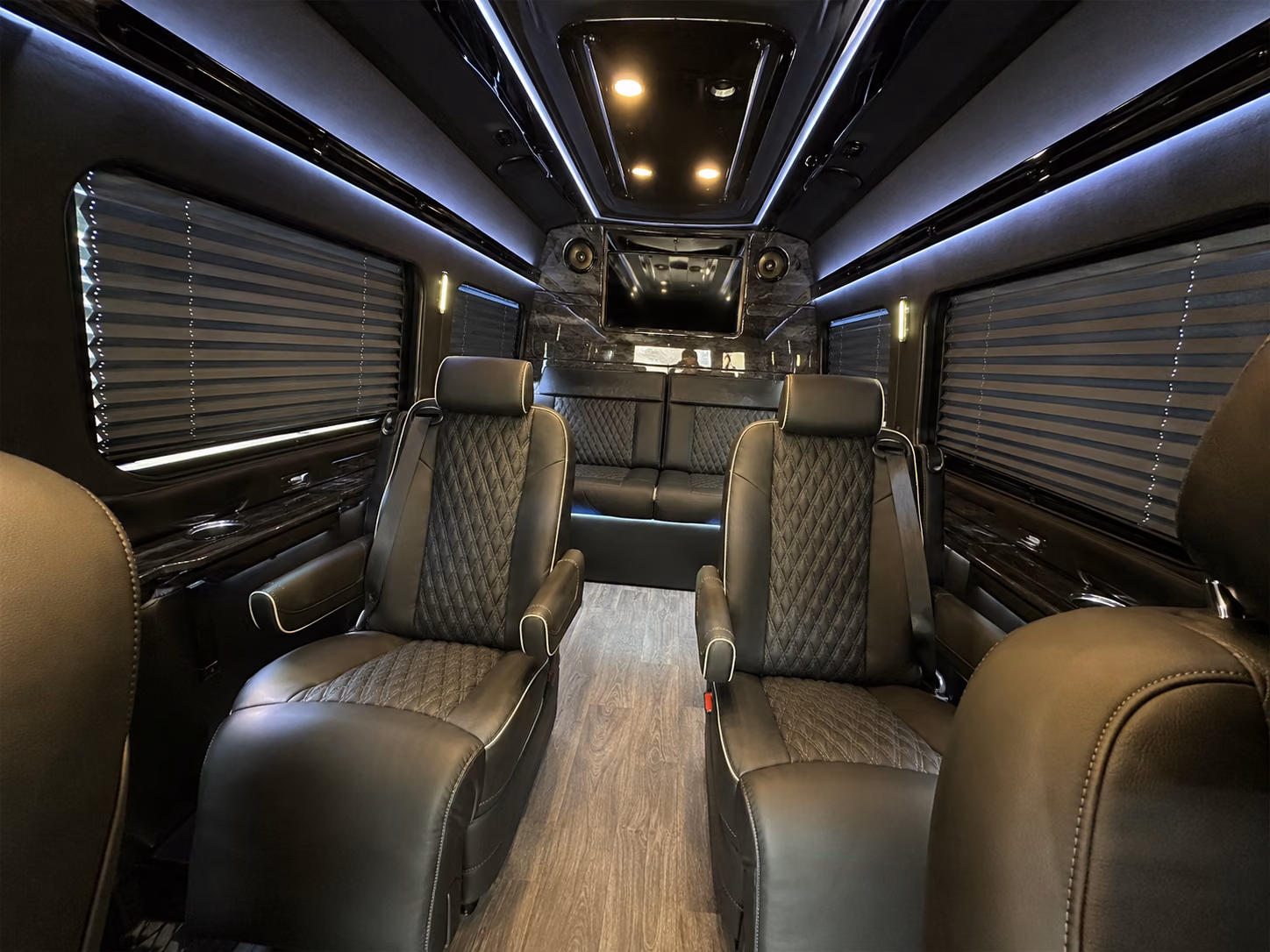 norwalk sprinter van with driver interior