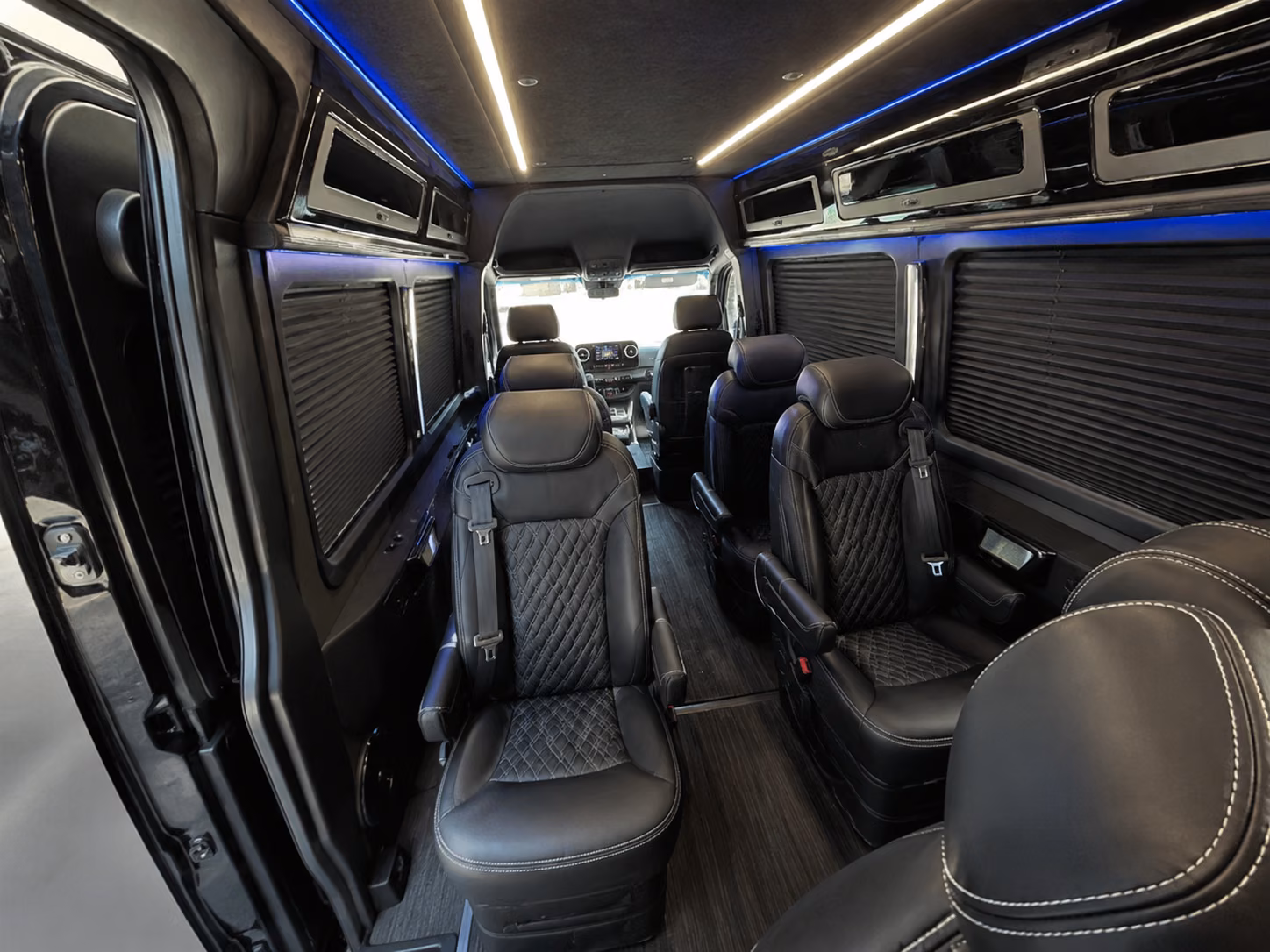 sprinter vans and buses for airport transfers during convention week in norwalk