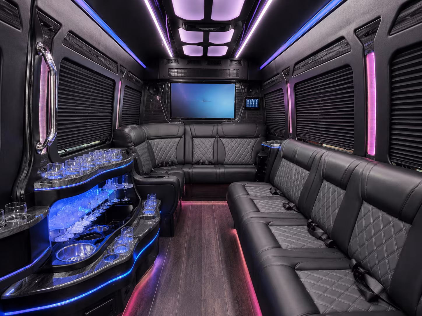 sprinter vans and minibuses for san gabriel valley brewery tours near norwalk